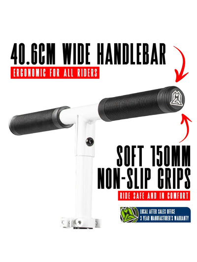 Madd Gear Rush 125 Scooter White / Black