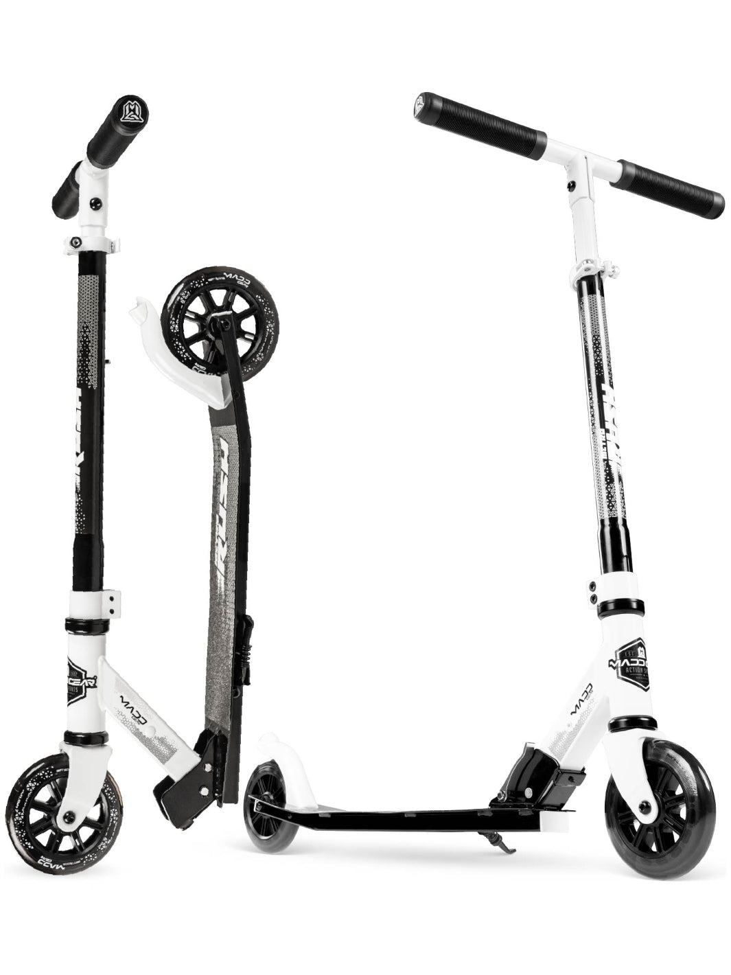 Madd Gear Rush 125 Scooter White / Black