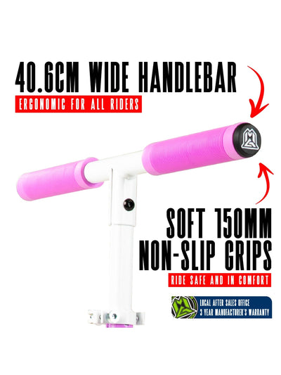 Madd Gear Rush 125 Scooter White / Lavender