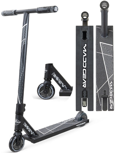 Madd Gear MG1 Raven Scooter Black / Black - Madd Gear Aus