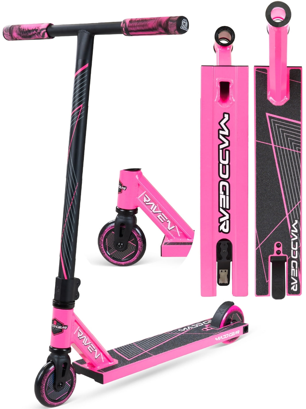 Madd Gear MG1 Raven Scooter Bundle