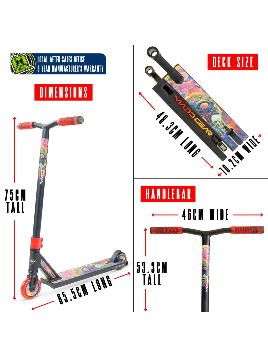 Madd Gear MG2 Obsidian Scooter Frenzy