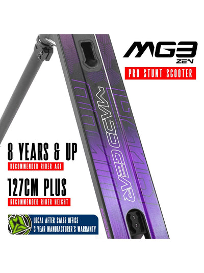 Madd Gear MG3 Zen Scooter Black / Lavender