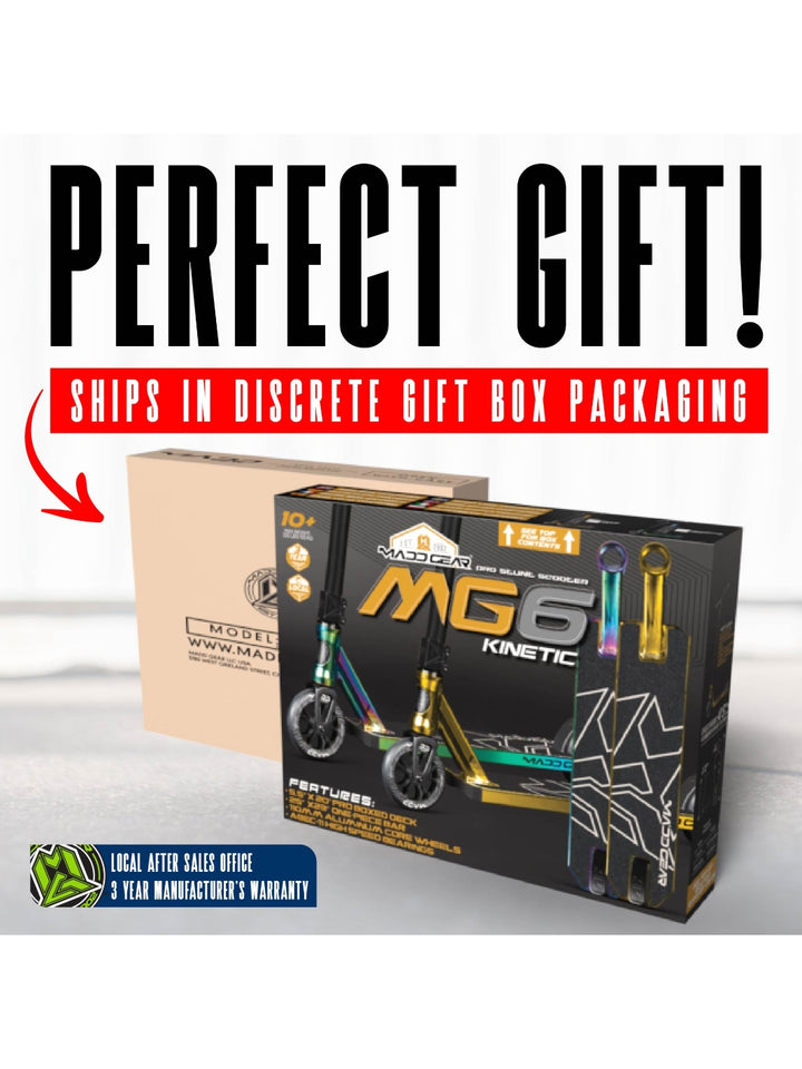 madd gear scooter gold Madd Gear MG6 Kinetic Scooter Gold – Madd Gear Aus