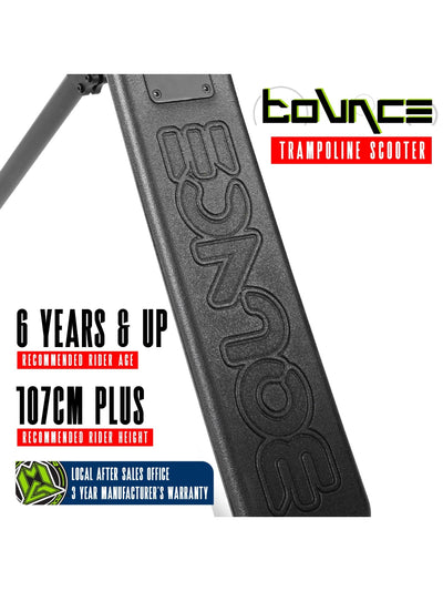 Madd Gear Bounce Trampoline Scooter Black