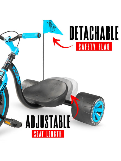Madd Gear Drift Trike Blue / Black