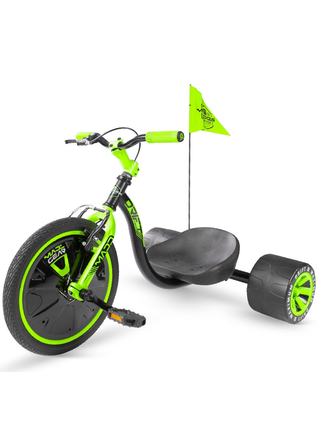 Madd Gear Drift Trike Green / Black