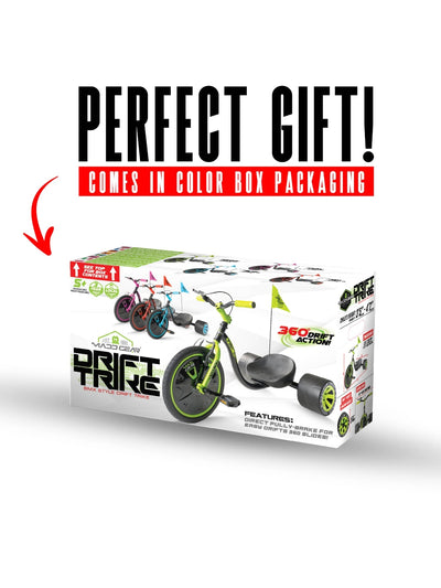 Madd Gear Drift Trike Green / Black