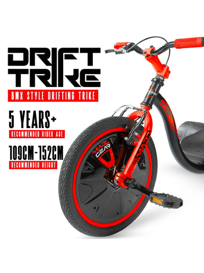 Madd Gear Drift Trike Red / Black