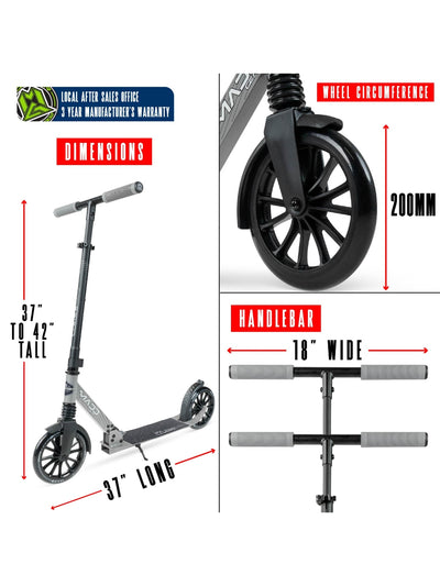 Madd Gear Metro Cruise 250 Black / Grey