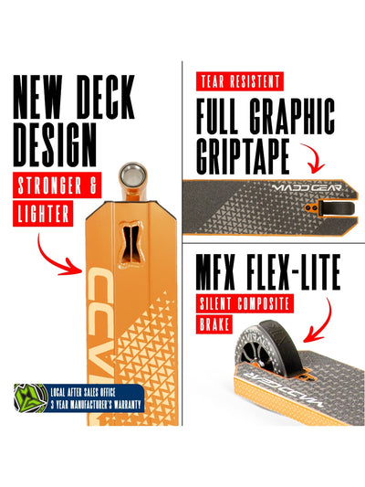 Madd Gear Viral Kaos Scooter Copper