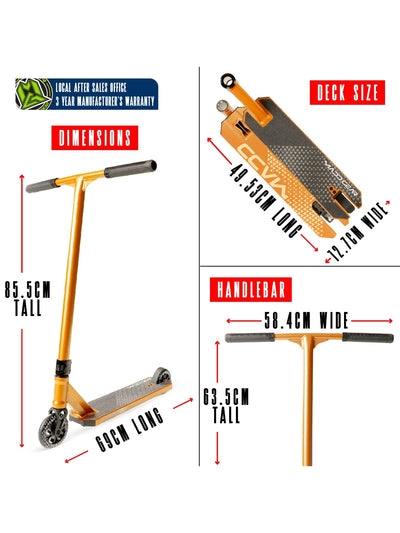 Madd Gear Viral Kaos Scooter Copper