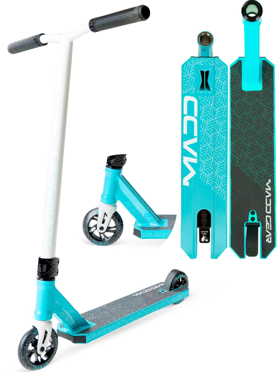 Madd Gear Viral Purge Scooter Aqua