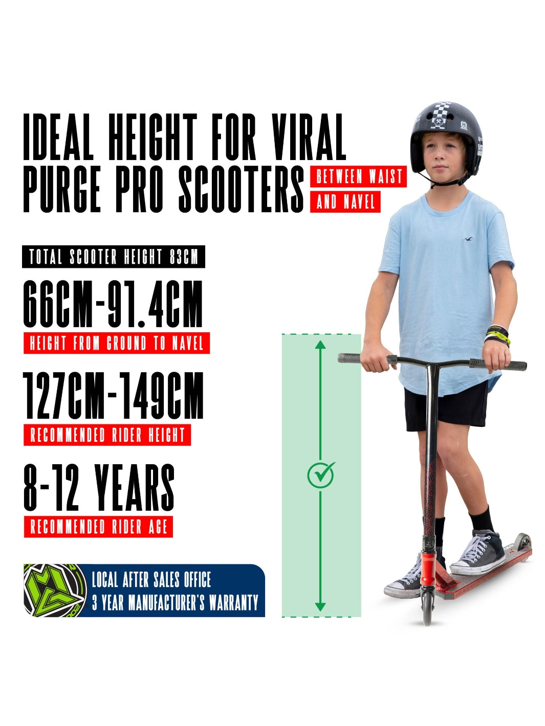 Madd Gear Viral Purge Scooter Cherry
