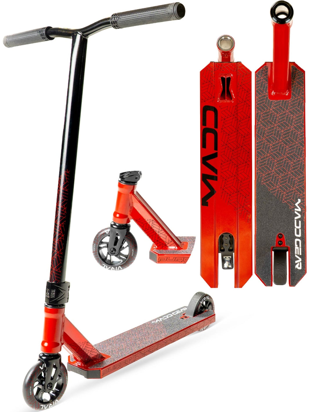 Madd Gear Viral Purge Scooter Cherry