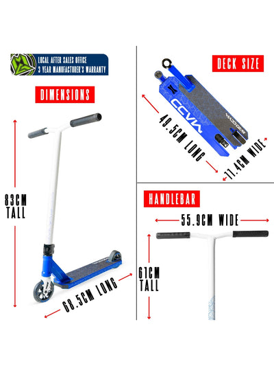 Madd Gear Viral Purge Scooter Cobalt