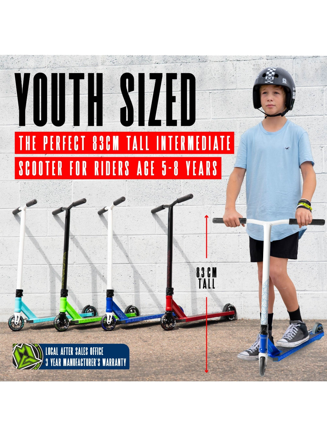 Madd Gear Viral Purge Scooter Cobalt