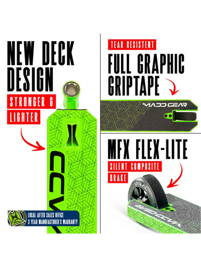 Madd Gear Viral Purge Scooter Jade