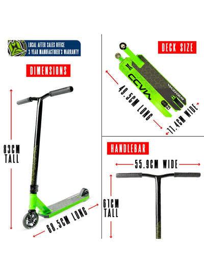 Madd Gear Viral Purge Scooter Jade