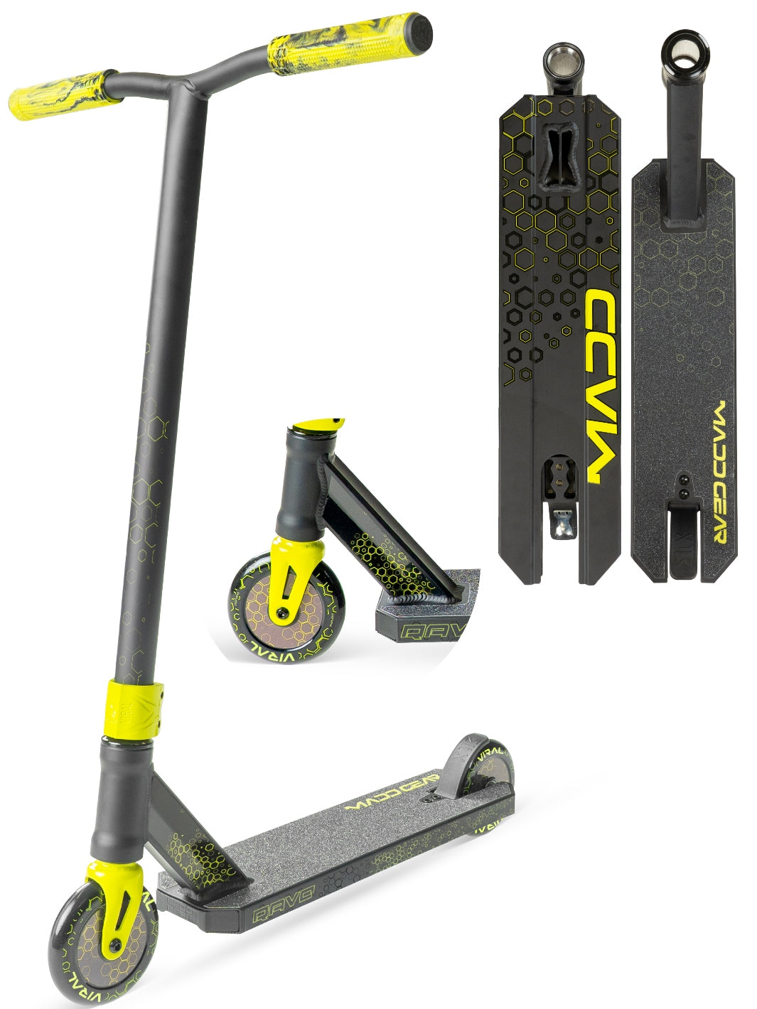 Madd Gear Viral Rave Scooter Neon