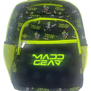 Madd Gear Skeleton Backpack Black / Green