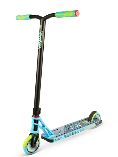 Madd Gear MGX P2 Freestyle Stunt Scooter - Blue/Green - Madd Gear Aus