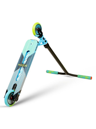 Madd Gear MGX P2 Freestyle Stunt Scooter - Blue/Green - Madd Gear Aus