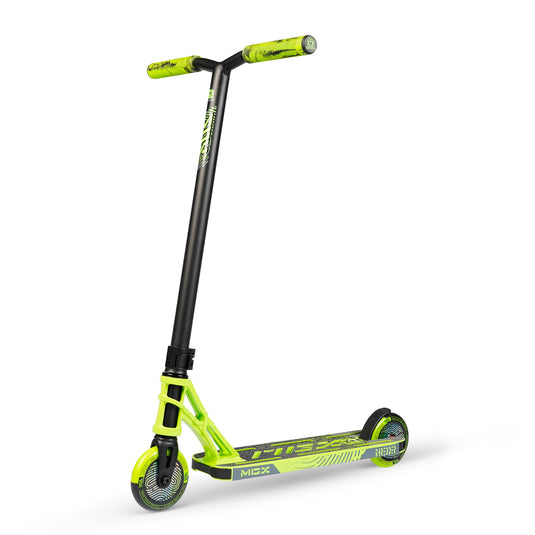 Madd Gear MGX S1 Freestyle Stunt Scooter - Black/Green - Madd Gear