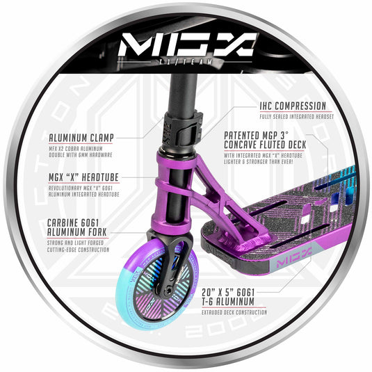 Madd Gear MGX T1 Freestyle Stunt Scooter - RP1 - Madd Gear