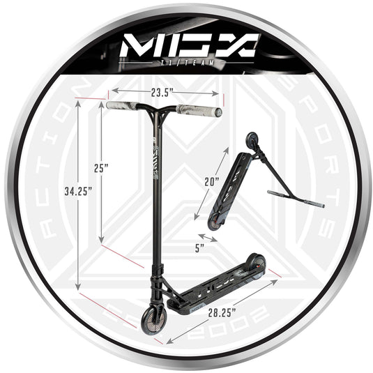 Madd Gear MGX T1 Freestyle Stunt Scooter - Nitrous - Madd Gear