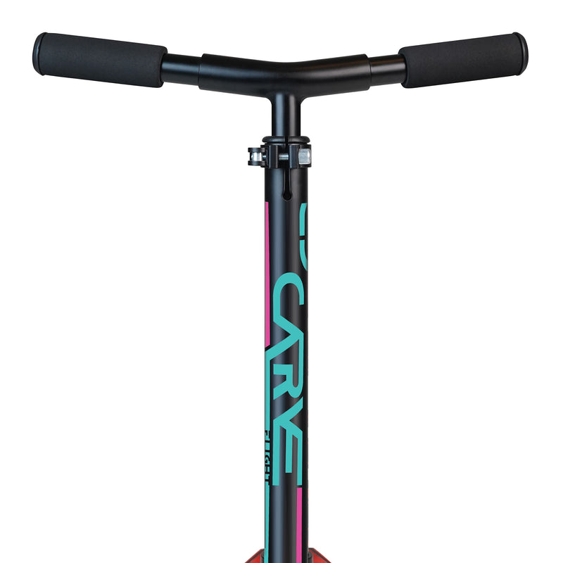 Load image into Gallery viewer, Madd Gear Carve Flight - Light Up Deck, Folding Scooter - Pink/Teal - Madd Gear
