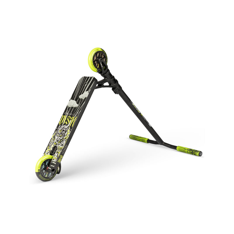 Load image into Gallery viewer, Charley Dyson Pro Rider Signature Freestyle Stunt Scooter - Black/Green - Madd Gear
