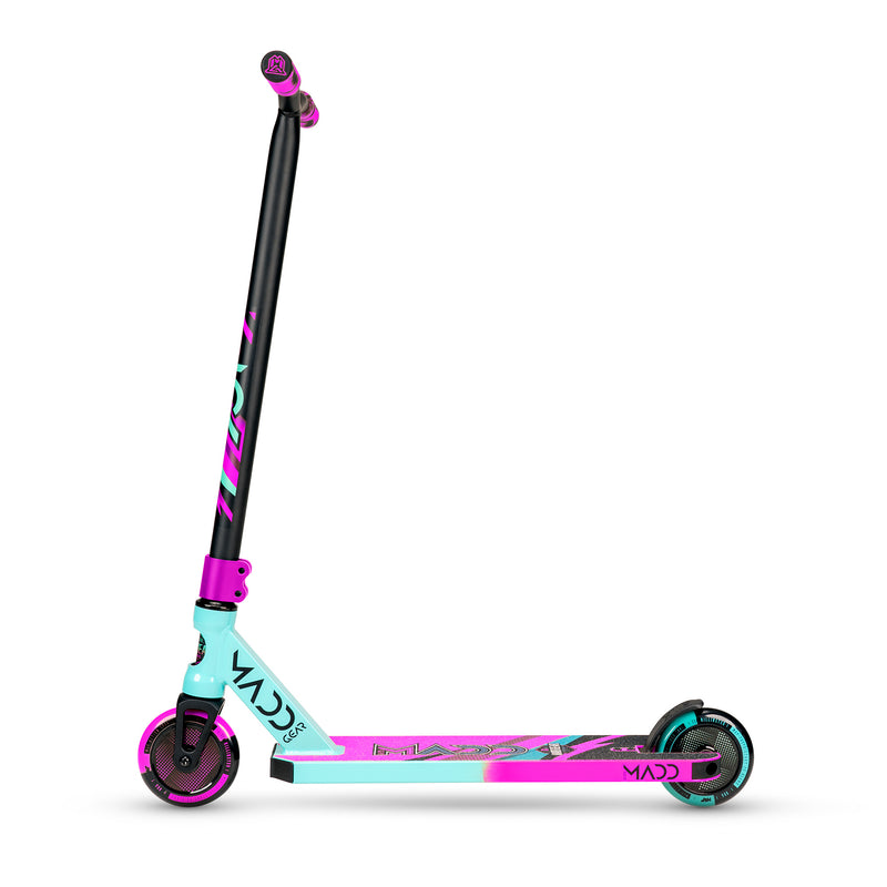 Load image into Gallery viewer, Madd Gear Kick Pro 2022 Kids Stunt Scooter - Teal/Pink - Madd Gear

