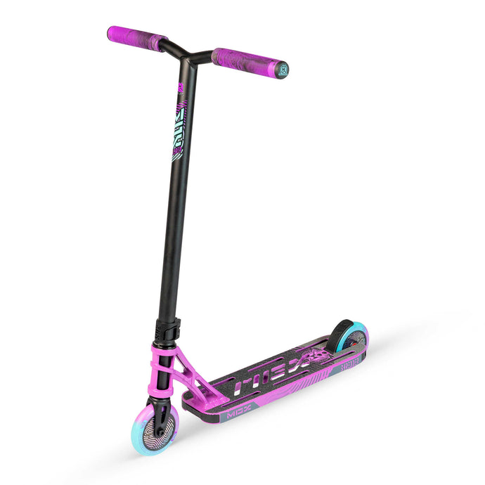 Madd Gear MGX S1 Freestyle Stunt Scooter - Black/Purple - Madd Gear