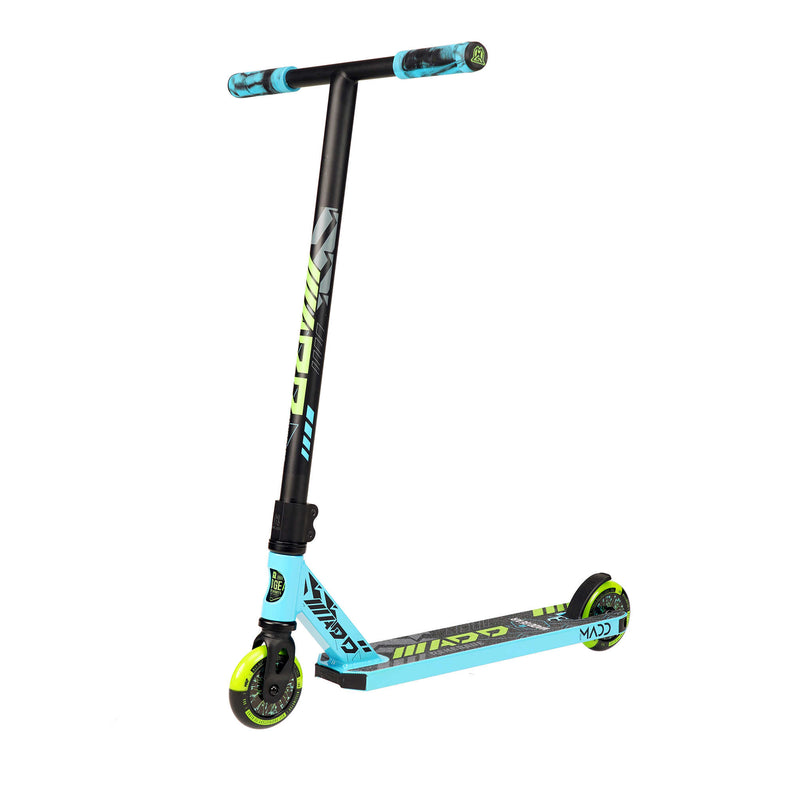 Load image into Gallery viewer, Madd Gear Kick Renegade 21 Kids Stunt Scooter - Blue/Green - Madd Gear
